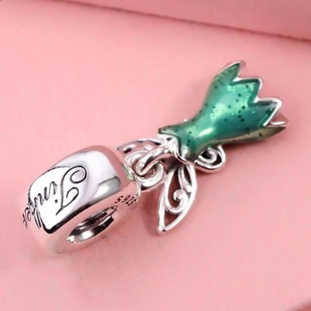 NWOT Tinker Bell Disney x Pandora FIT Silver Charm Dangle - Picture 4 of 15